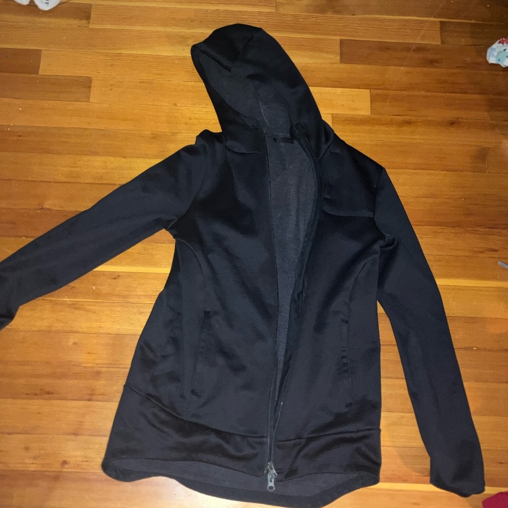 Black Hooded Jacket